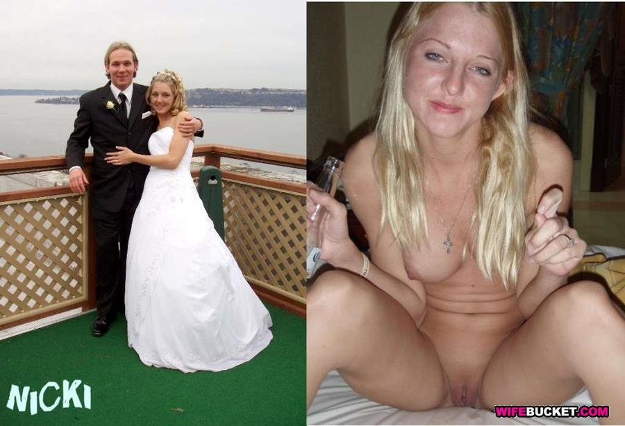 Bride nude before and after full size