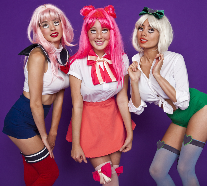 Anime girl halloween costume full size