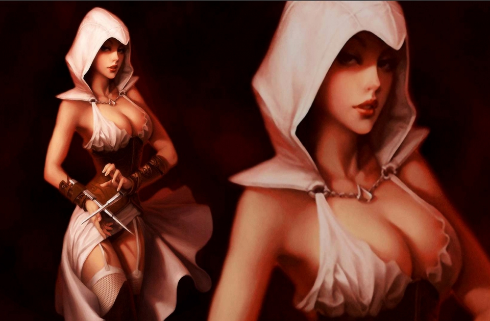 Assassin s creed hot girl unity full size