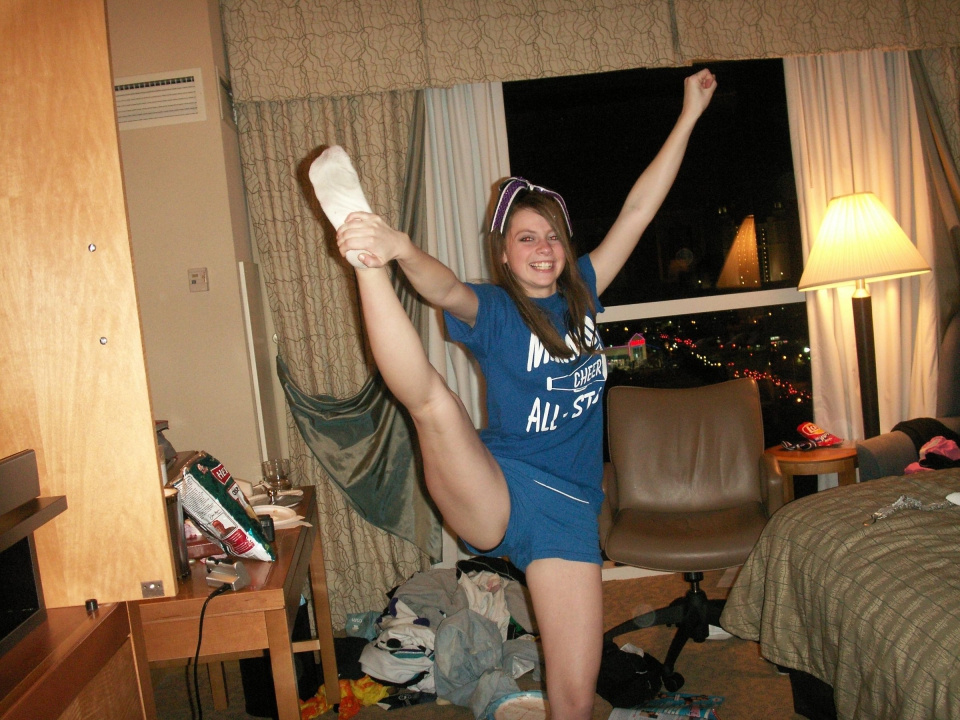 High school cheerleaders up shorts full size