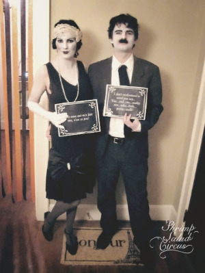 Couples halloween costumes silent film stars 640X853 jpeg
