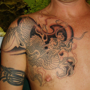 Japanese dragon tattoo design 960X960 jpeg