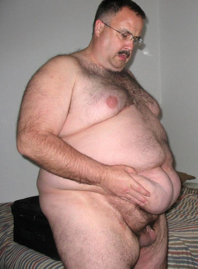 Big fat naked man full size