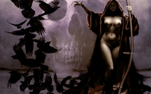 Girl nude fantasy art 960X600 jpeg
