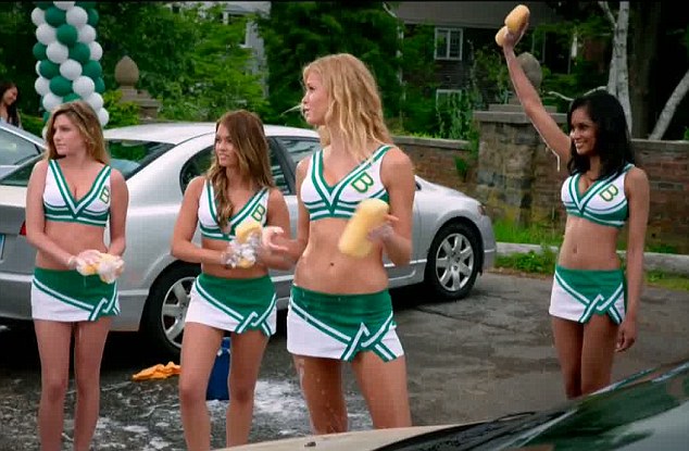 Grown ups 2 cheerleader car wash full size