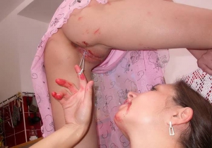 Girls eating bloody pussy period 700X492 jpeg