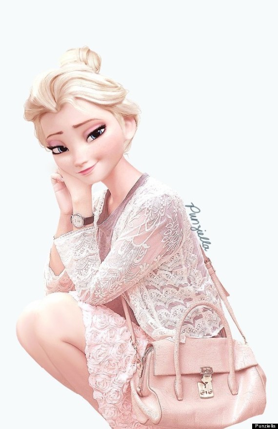 Modern day disney characters full size