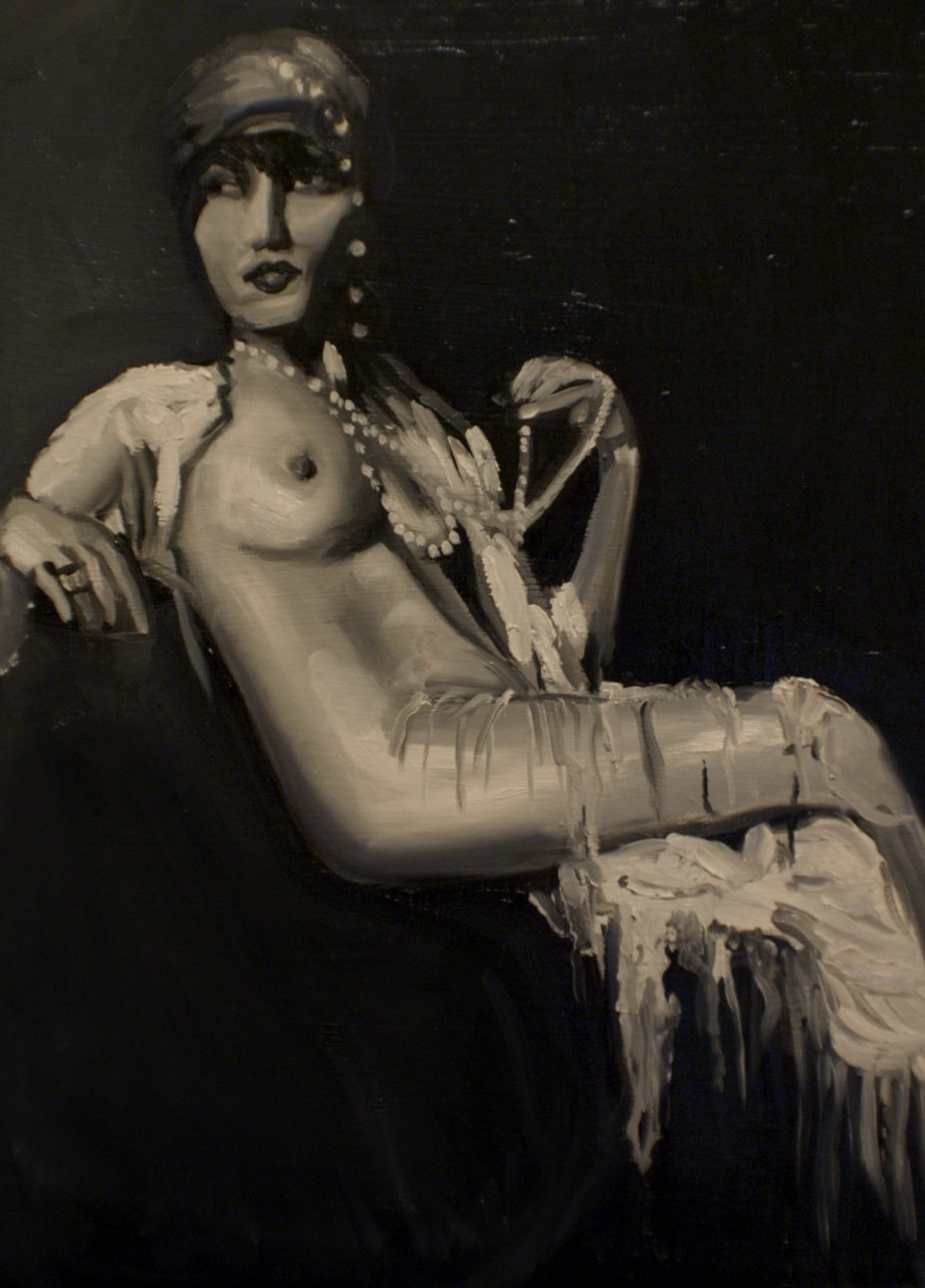 Black and white vintage nudes 1920 full size