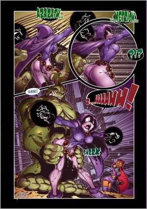 Teen titans raven and starfire 600X857 jpeg