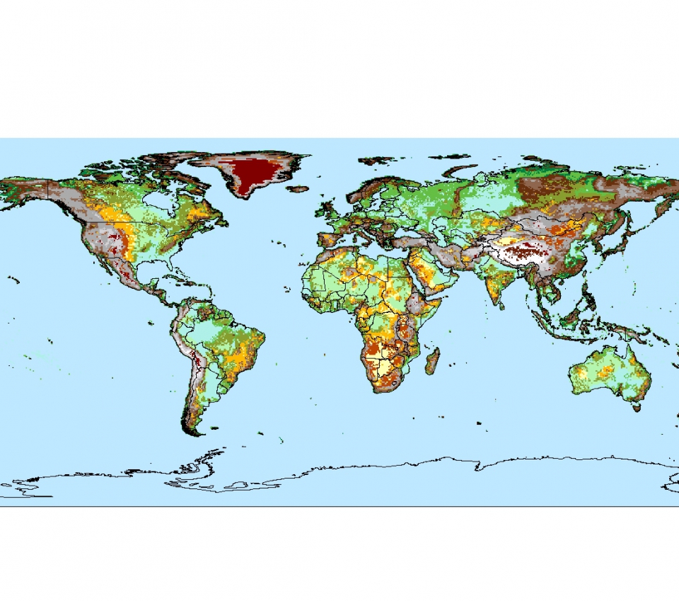 Examples of landform maps full size