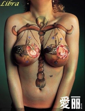 Libra scales tattoo design 444X575 jpeg