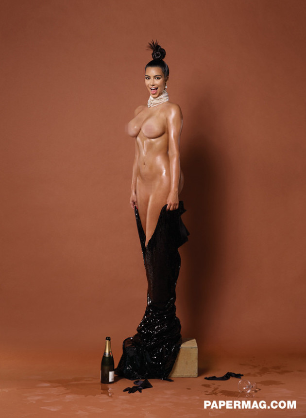 Paper magazine kim kardashian nude full size