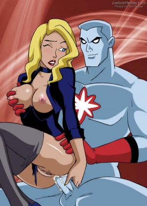 Justice league supergirl hentai comic 600X839 jpeg