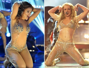 Jennifer lopez britney spears bodysuit 576X440 jpeg