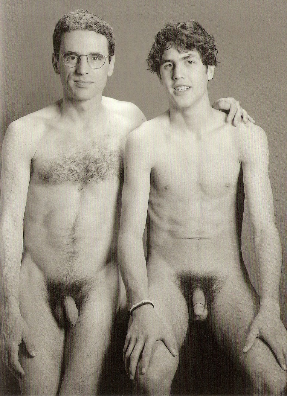 Nudist dad and son naked full size
