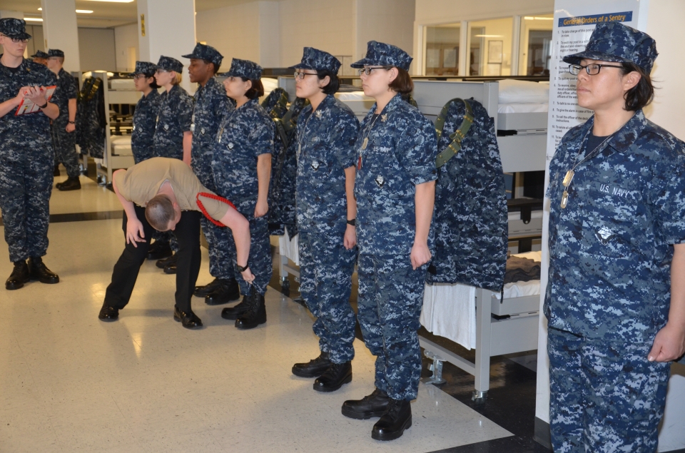 Navy boot camp uniforms full size