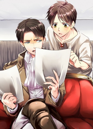 Attack on titan levi and eren fan fiction 433X600 jpeg
