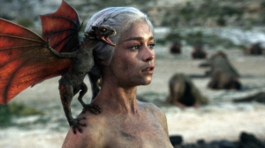 Game of throne emilia clarke dragon 960X540 jpeg