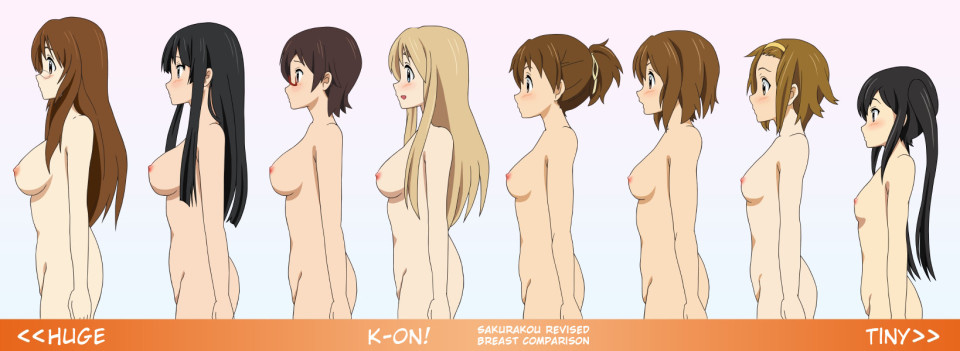 Breast size comparison full size
