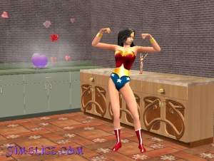 Sims 2 wonder woman 720X544 jpeg