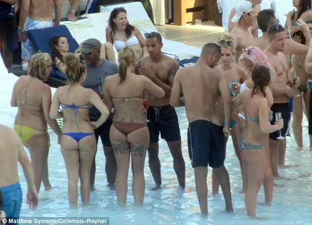 Girls pool parties las vegas full size