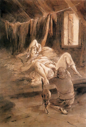 Vintage erotic art cunnilingus 472X700 jpeg