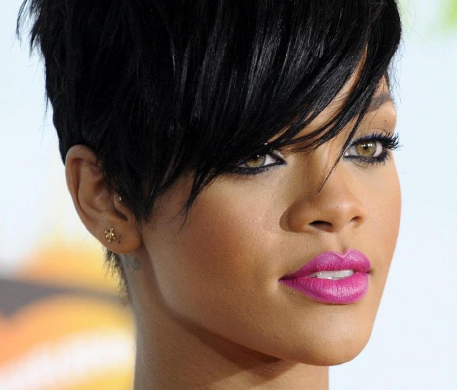 Rihanna short hairstyles gallery full size