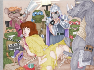 Tmnt splinter and april o neil porn 705X525 jpeg