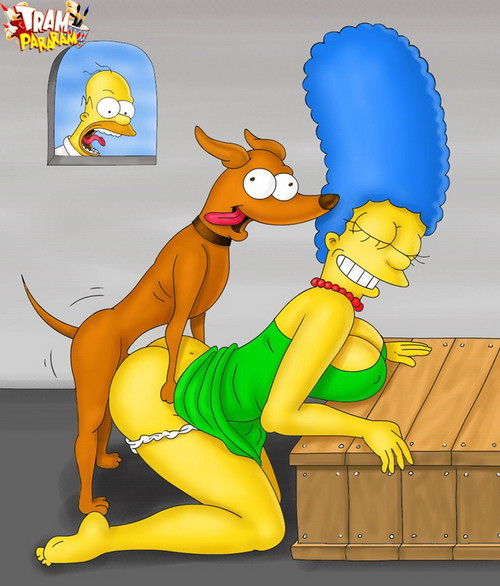 Marge simpson cartoon porn full size