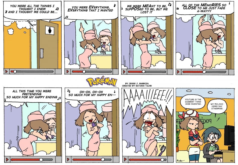 Funny pokemon ash and may full size