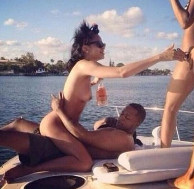 Rihanna nude on boat full size