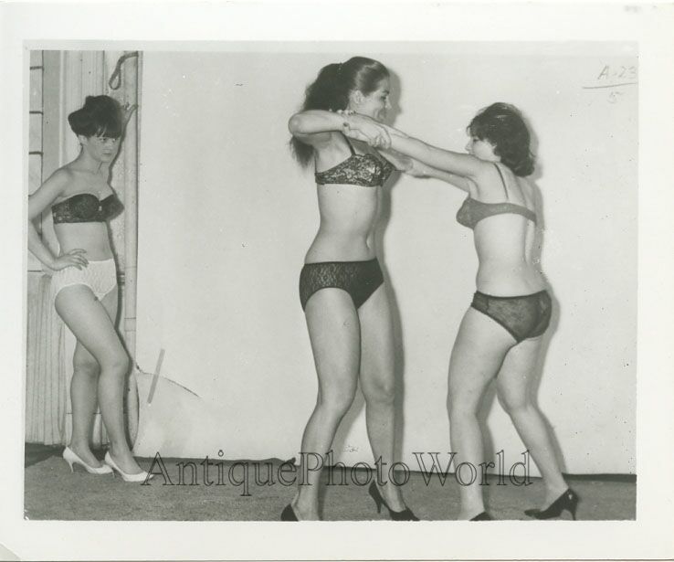 Vintage nude female catfights full size