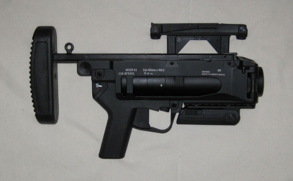 M320 grenade launcher holster full size