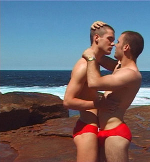 Gay kissing guys speedos 520X560 jpeg