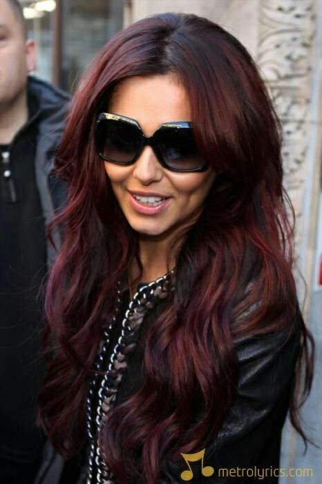 Red hair color for dark brown hair full size