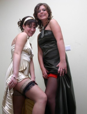 Girls in satin dress formal elegant prom upskirt 795X1045 jpeg