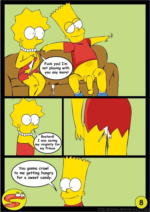 Bart and lisa simpson comics full size