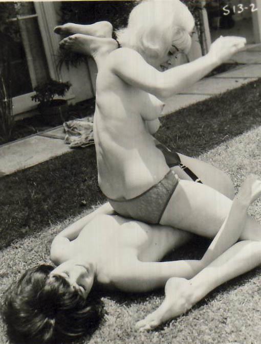 Vintage lesbian catfights full size