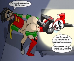 Batman robin and harley quinn porn 500X414 jpeg