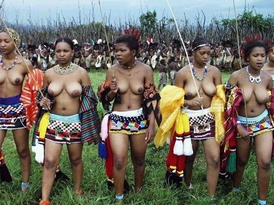 South african reed dance girls full size