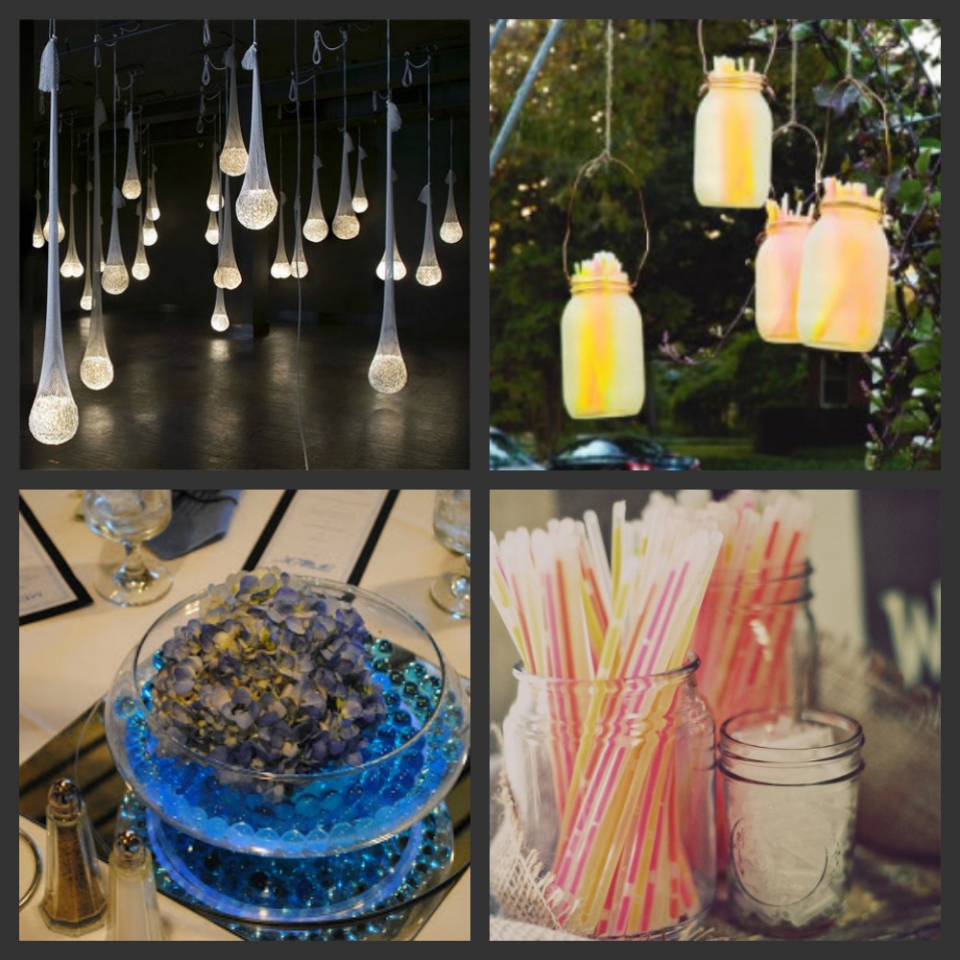 Wedding glow sticks decorations full size
