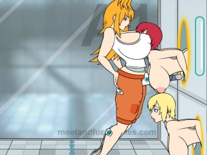 Portal 2 porn game 600X450 jpeg