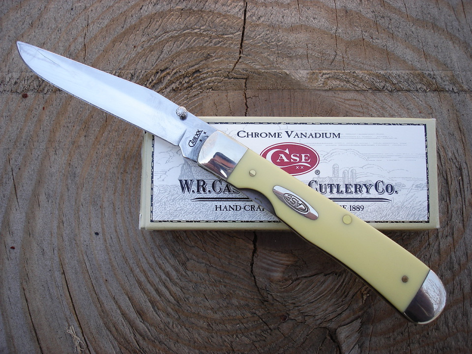Case trapperlock knives full size