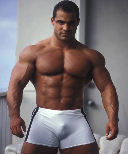 Gay bodybuilder muscle worship full size