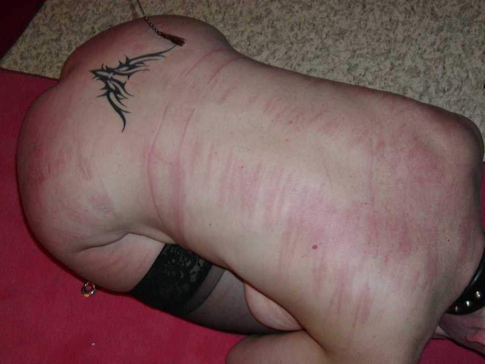 Severe amateur spanking full size