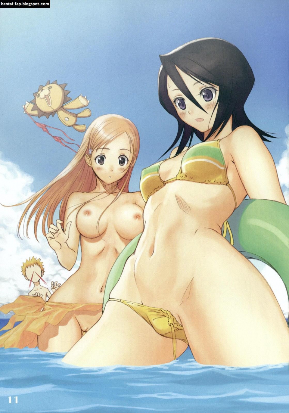 Bleach rukia and orihime hentai full size