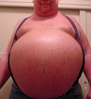 Big stomach belly fat 442X484 jpeg