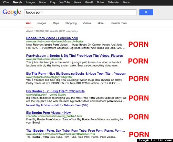 Porn on google images search full size