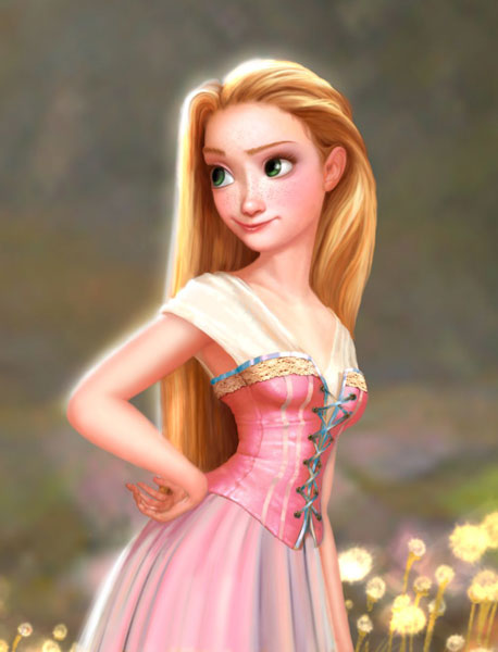 Tangled rapunzel concept art full size