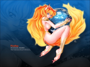 Anime firefox girl 960X720 jpeg
